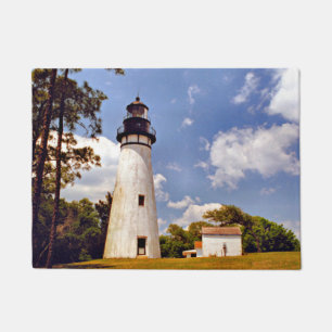 Paillasson Amelia Island Lighthouse, Floride Porte Mat