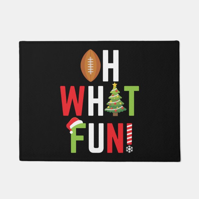 Paillasson American football (Devant)