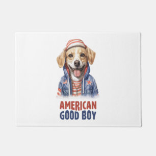 Paillasson American GoodBoy Dog US Jacket 4 juillet