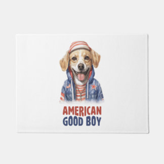 Paillasson American GoodBoy Dog US Jacket 4 juillet