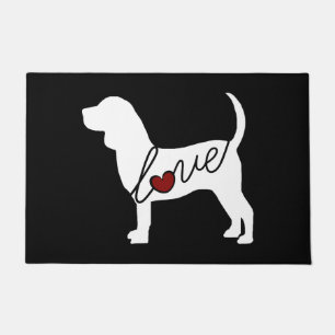 Paillasson Amour de beagle