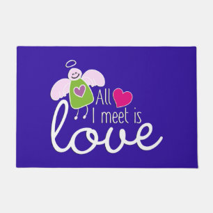 Paillasson Amour Drôle - Tout Ce Que Je Rencontre Est Amour 2