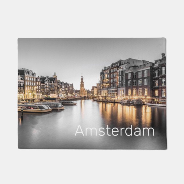 Paillasson Amsterdam Pays-Bas Holland Souvenir (Devant)