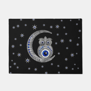 Paillasson Amulet des yeux du mal - Chouette sur la lune