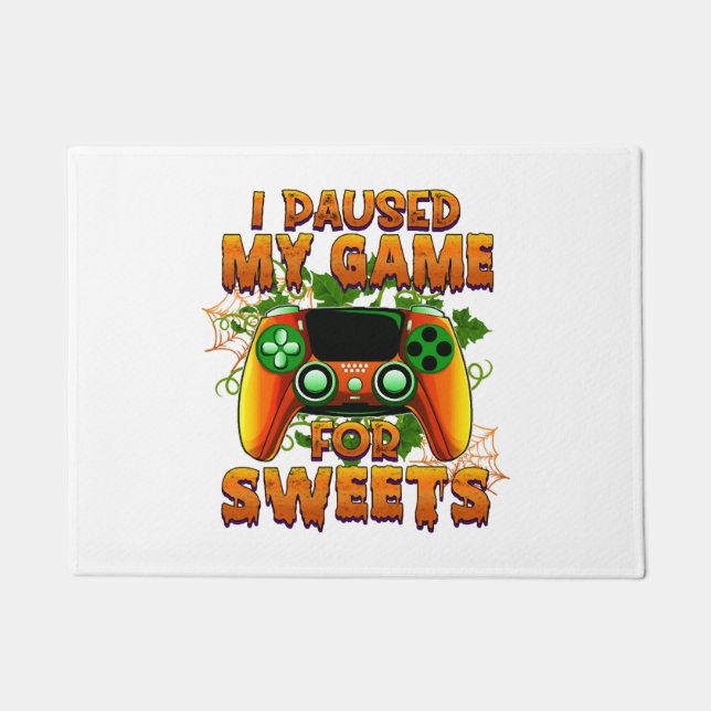 Paillasson Amusante tenue d'Halloween pour Gamer - Halloween  (Devant)