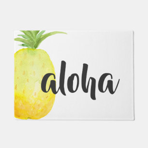 Paillasson Ananas Aloha Matt bienvenu