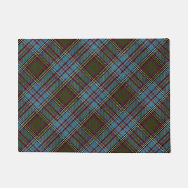 Paillasson Anderson Clan Tartan Plaid Motif Scottish (Devant)