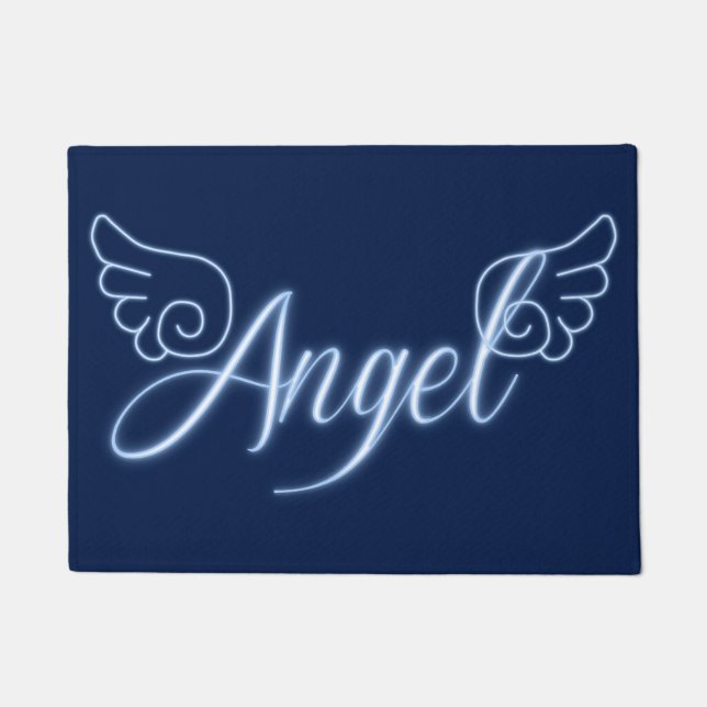 Paillasson Ange Falln Avec Ailes (Devant)