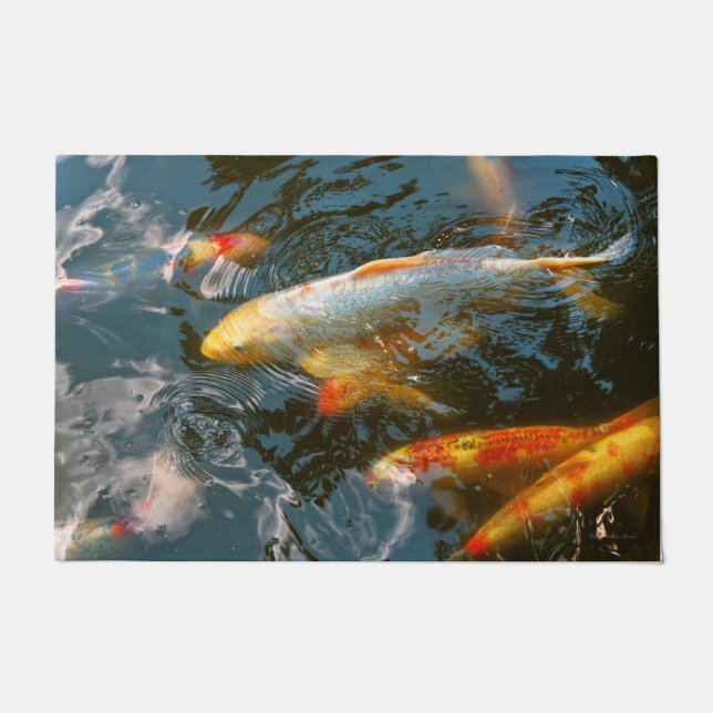 Paillasson Animal - Poisson - Conférer bonne chance (Devant)