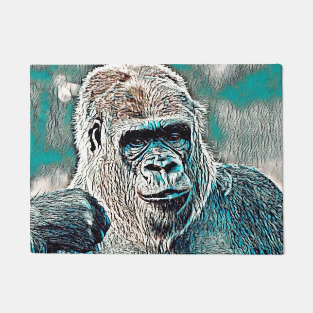 Paillasson AnimalMix_Gorilla_008 (Devant)