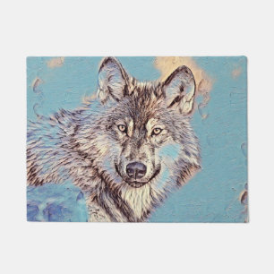 Paillasson AnimalMix_Wolf_012