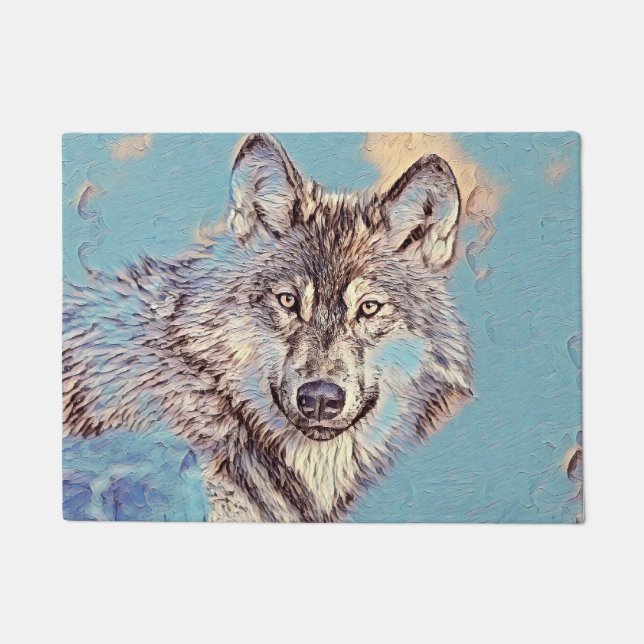 Paillasson AnimalMix_Wolf_012 (Devant)