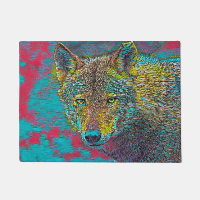 Paillasson AnimalMix_Wolf_013 (Devant)