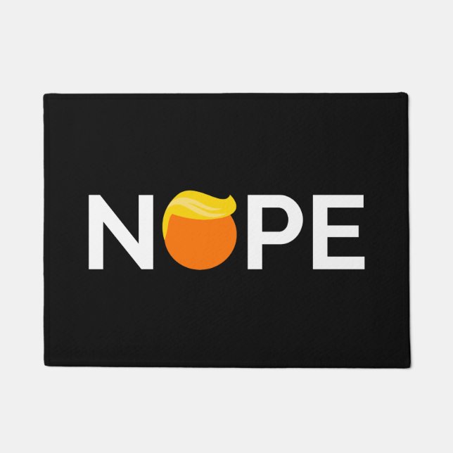 Paillasson Anti-Trump - Nope Edition (Devant)