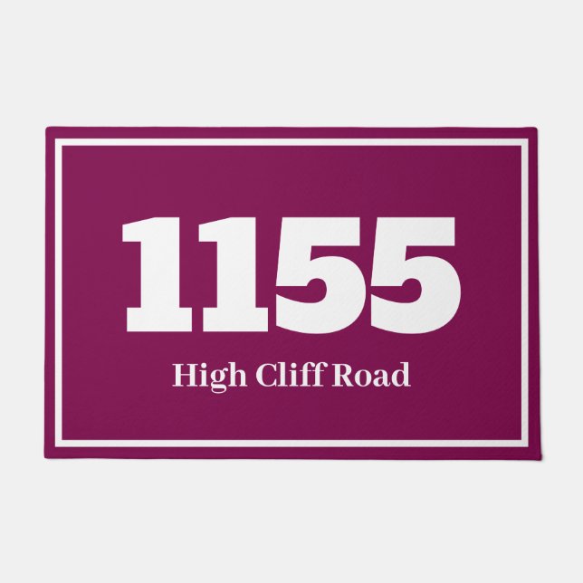 Paillasson Appartement à louer ou lieu de travail Vin (Devant)