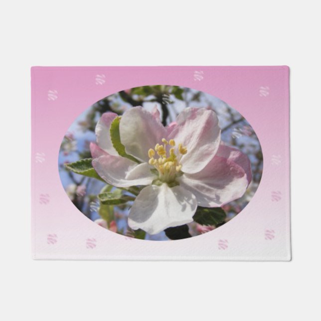 Paillasson Apple fleurissent (Devant)