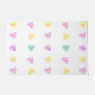 Paillasson Aquarelle Convo Heartz Porte Mat