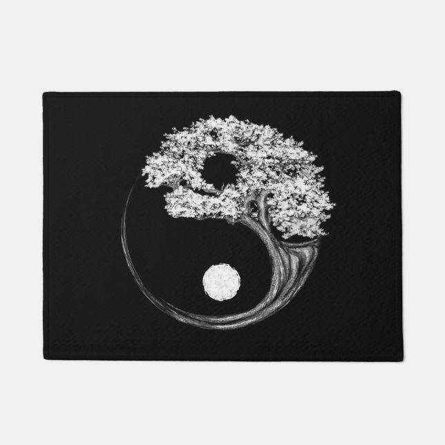Paillasson Arbre Yin Yang (Devant)