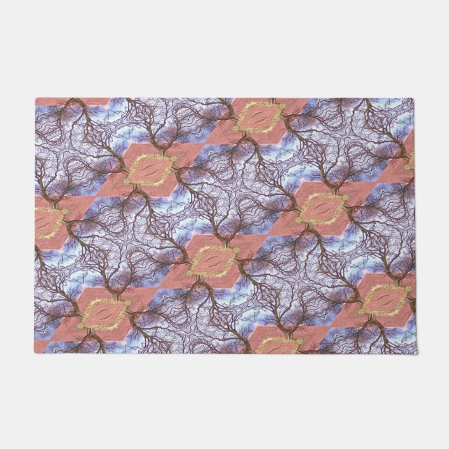 PAILLASSON ARBRES ET CHAMPS (Devant)