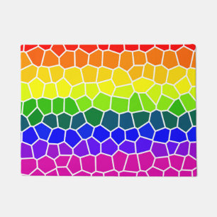 Paillasson Arc-en-ciel Couleurs Design Gay pride LGBTQ