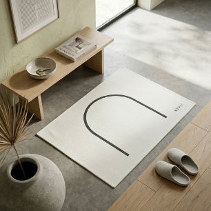 Paillasson Architectural Off-White Fine Line Japandi Minimali