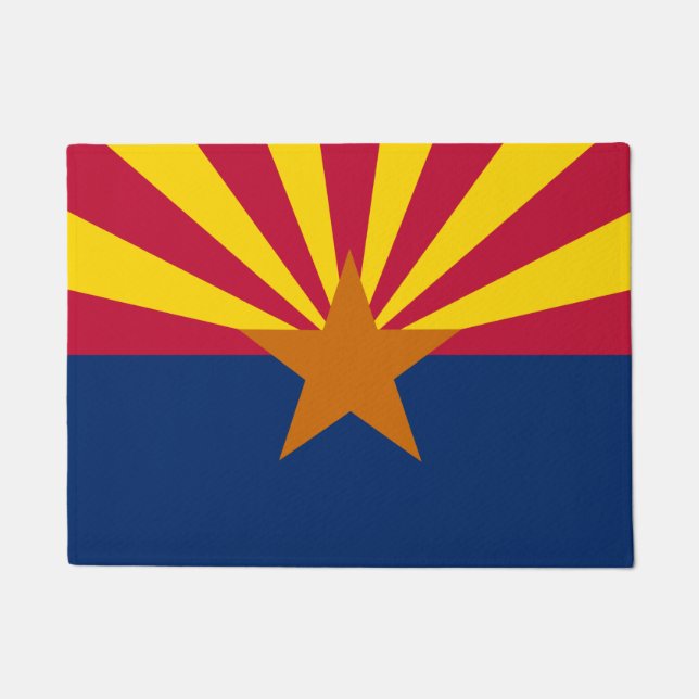 Paillasson Arizona State & Arizona Flag USA mats/sports (Devant)