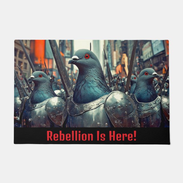 Paillasson Armée de Pigeons (Devant)