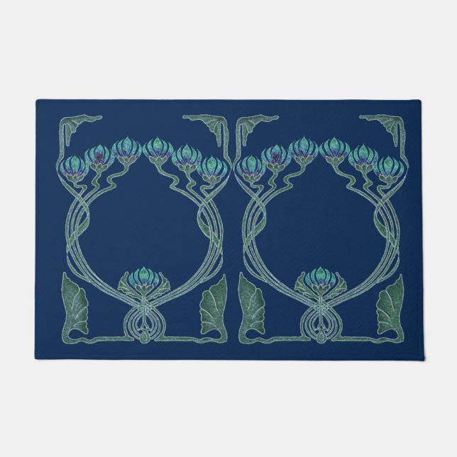 Paillasson Art Nouveau Inspiration I Door Mat (Devant)