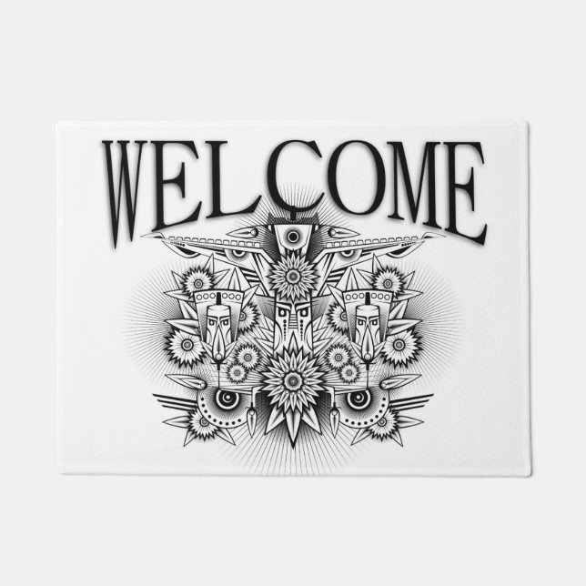 Paillasson Artistic Tribal Design (Devant)