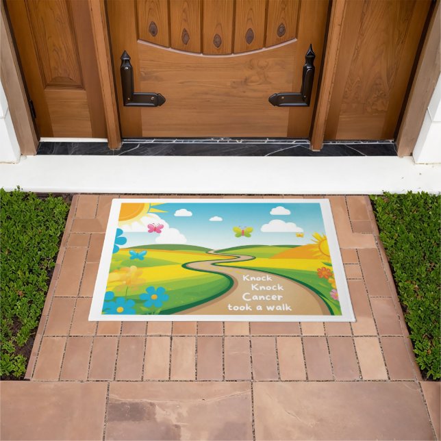 Paillasson Artsy Doormat "Knock, Knock" (De plein air)