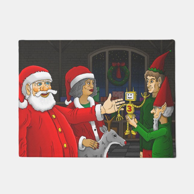 Paillasson Atelier du Père Noël (Devant)