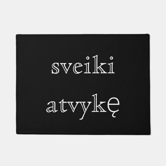 Paillasson atvykę de sveiki (Devant)