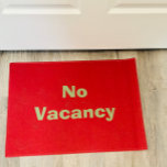 Paillasson Aucun Vacance UnWelcome Mat Funny Burgundy Door Ma<br><div class="desc">Vous aimerez notre hilarant No Vacancy UnWelcome Mat ! Parfait pour les ermites et les curmudgeons !</div>