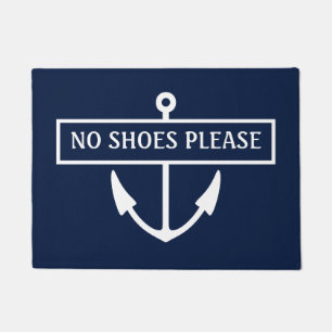 Paillasson Aucune Chaussure S'Il Vous Plaque Mat