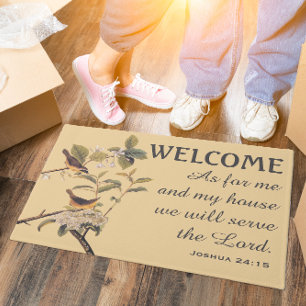 Paillasson Audubon's Maryland Yellowthroat et Verse Doormat