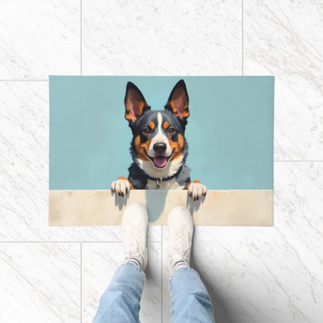 Paillasson Australian Cattle Dog Doormat Art (Intérieur)