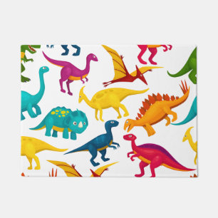 Paillasson autocollants à motif Dino cutte
