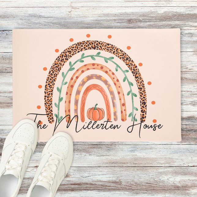 Paillasson Automne Arc-en-ciel (Créateur téléchargé)