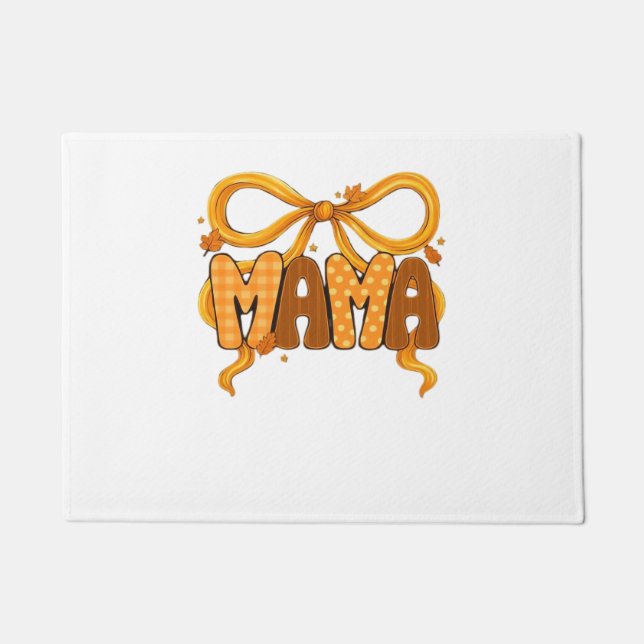 Paillasson Automne Coquette Mama - Cosy Automne esthétique av (Devant)