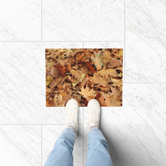 Paillasson automne, feuilles sèches (Intérieur)