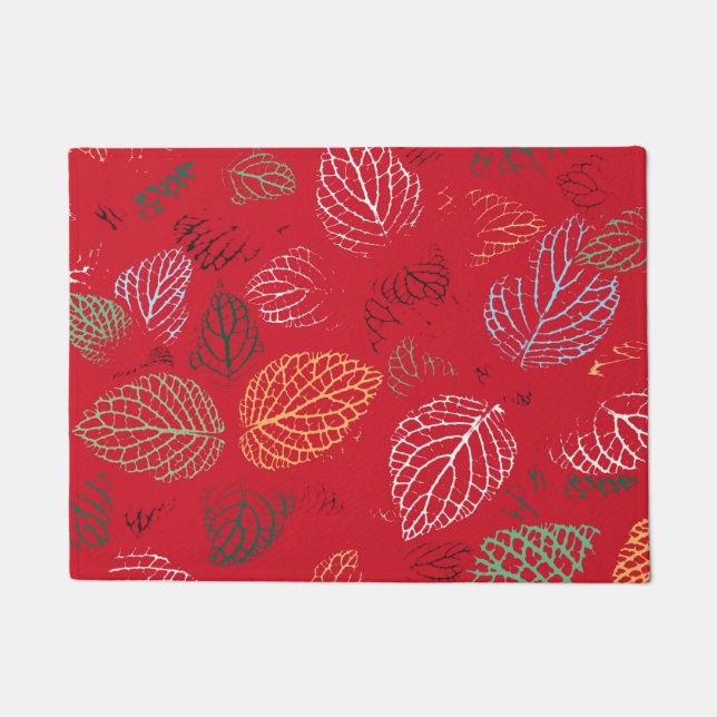 Paillasson Automne, Motif Feuille (Devant)