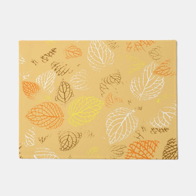 Paillasson Automne, Motif Feuille 4 (Devant)