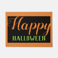 automne saisonnier vert orange heureux Halloween