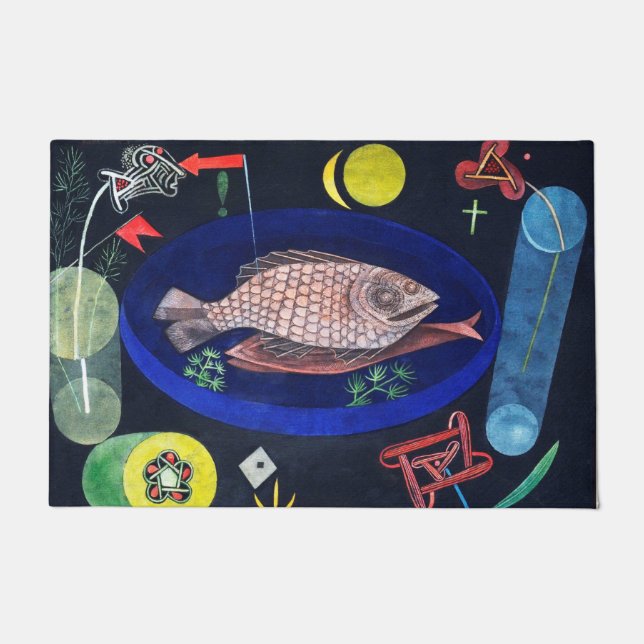 Paillasson Autour du poisson, Paul Klee (Devant)