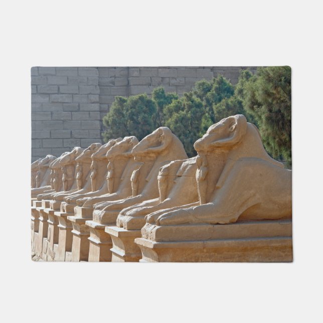 Paillasson Avenue des sphinx dans le temple de Karnak - Egypt (Devant)