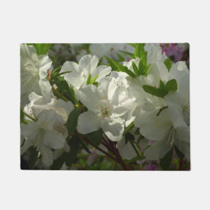 Paillasson Azalées Blancs Solaires Belles Fleurs De Printemps