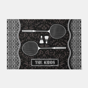 Paillasson Badminton Rackets mat, Joueurs Sport Cadeau