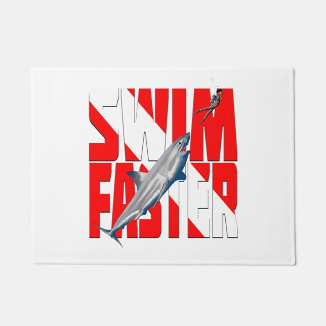 Paillasson Baignade amusante plus rapide (Devant)