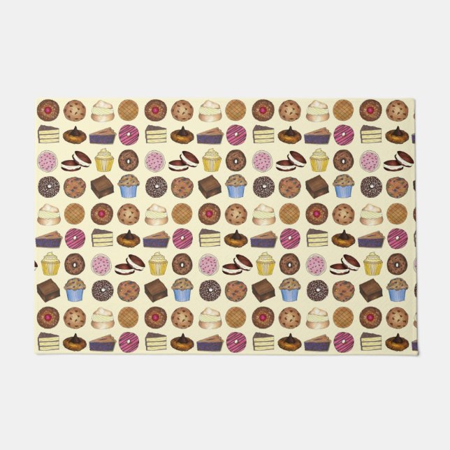 Paillasson Bake Sale Cupcake Brownie Pie Cake Bakery Traiteme (Devant)