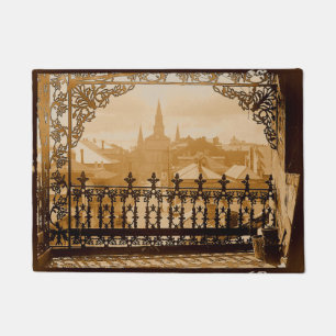 Paillasson Balcon Nouvelle-Orléans Image vintage